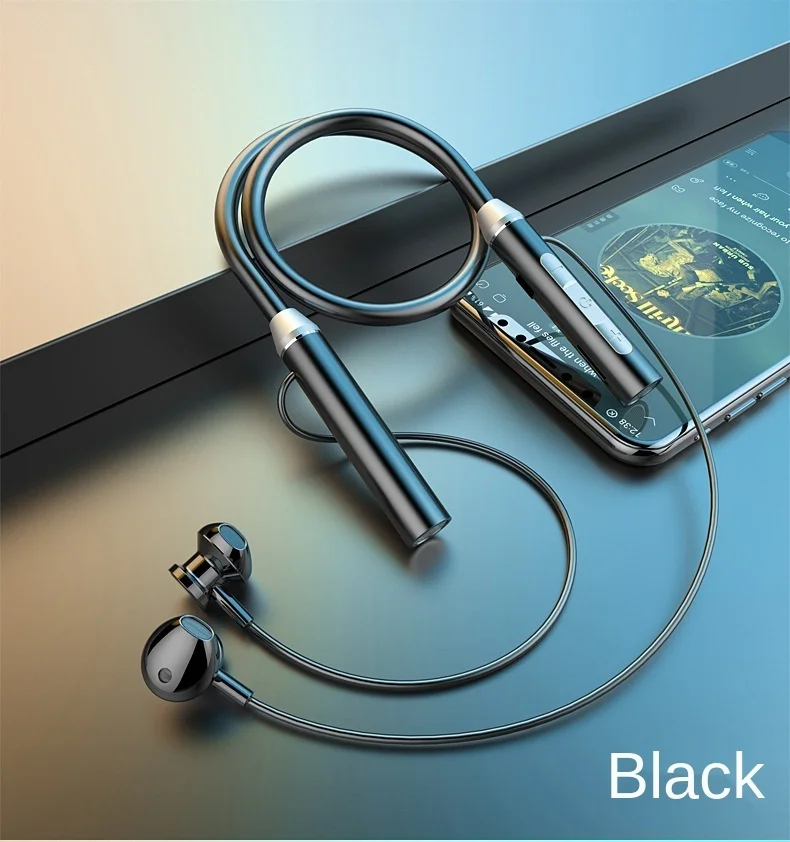New 5.1 wireless sports in ear magnetic suction silicone neck mounted ecouteur audifono Bluetooth headset For earphone headphone |