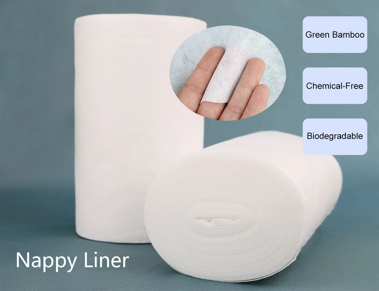 Free Shipping 100% Biodegradable & Flushable nappy liners cloth diaper liners 10 roll/lot