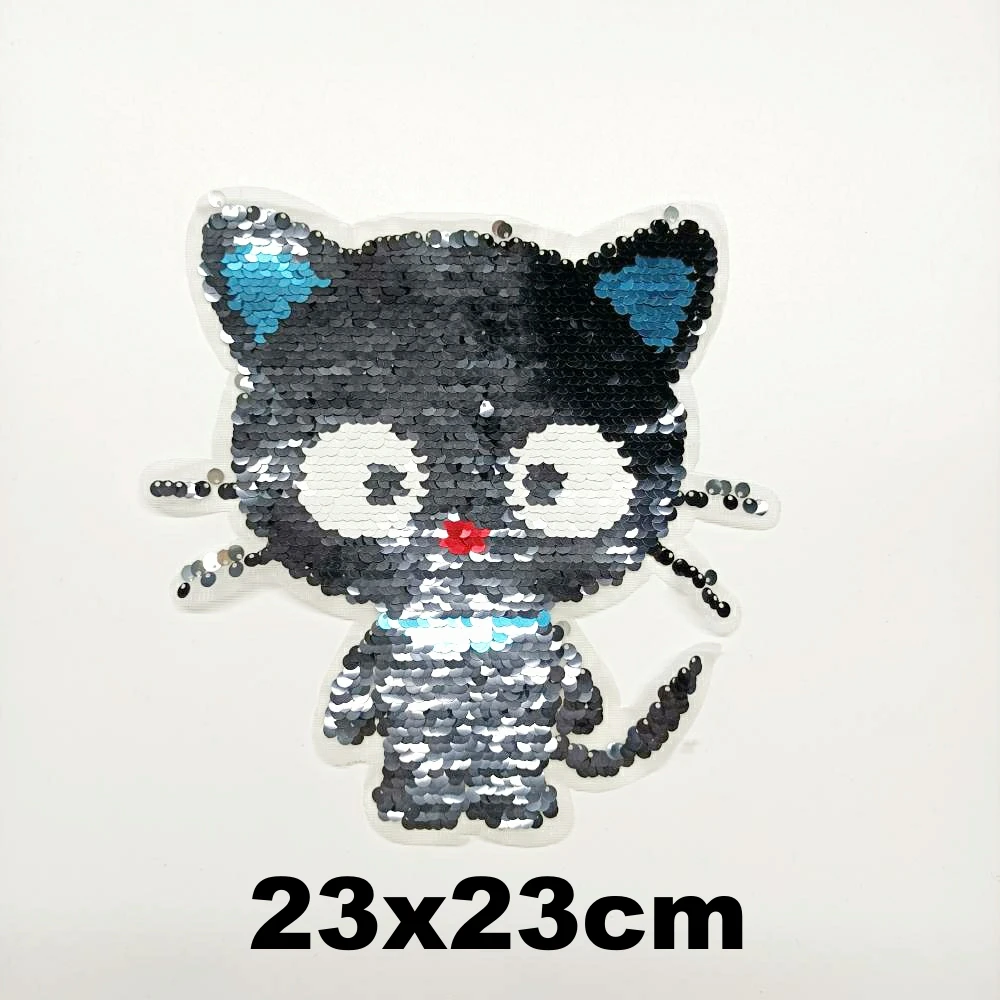 

Accessory large embroidery big cats cartoon patches for clothing AZ-3430