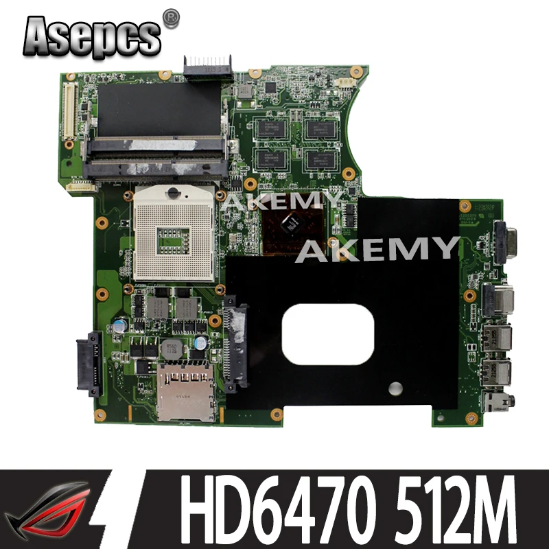 Asepcs K42JY HD6470M 512M материнская плата REV4.1 для For Asus A42J X42J K42J K42JR ноутбука 60-N1YMB1100-B23