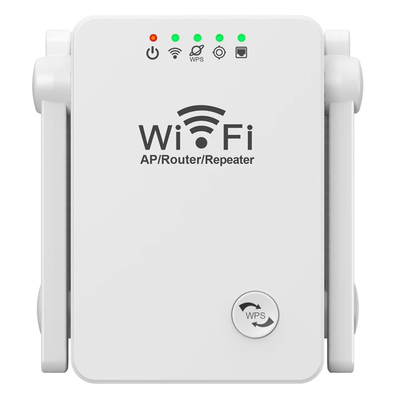 

WiFi Amplifier 300 Mbps Mini Repeater Wireless Signal Amplifier Wifi Repeater Network AP Enhanced Extender,EU Plug