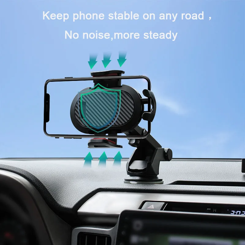 Arivn Dashboard Windshield  Gravity Sucker Car Phone Holder For iPhone X Holder For Phone In Car Mobile Support Smartphone Stand