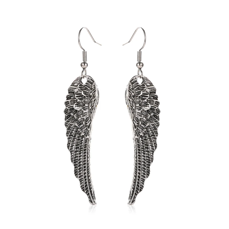 

JUMPLIM New style earrings temperament retro wings earrings ladies jewelry fashion angel wings trend earrings wholesale
