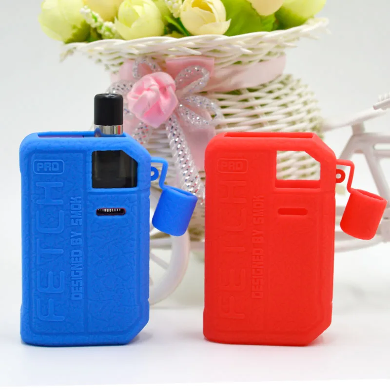 Силиконовый чехол для Smok Fetch Pro kit pod mod текстура кожи Чехол резиновый рукав