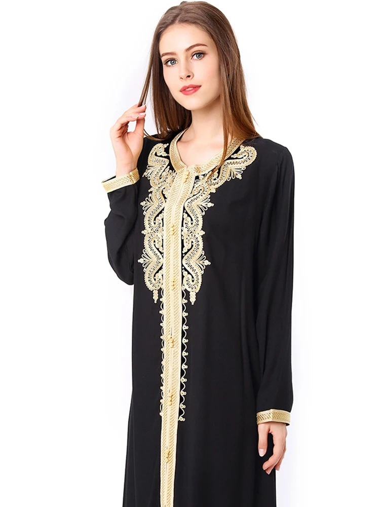 

Muslim fashion Hijab Dress 2020 new Eid Kaftan Abaya Dubai Turkey America Islam Clothing abayas For Women de moda musulmana