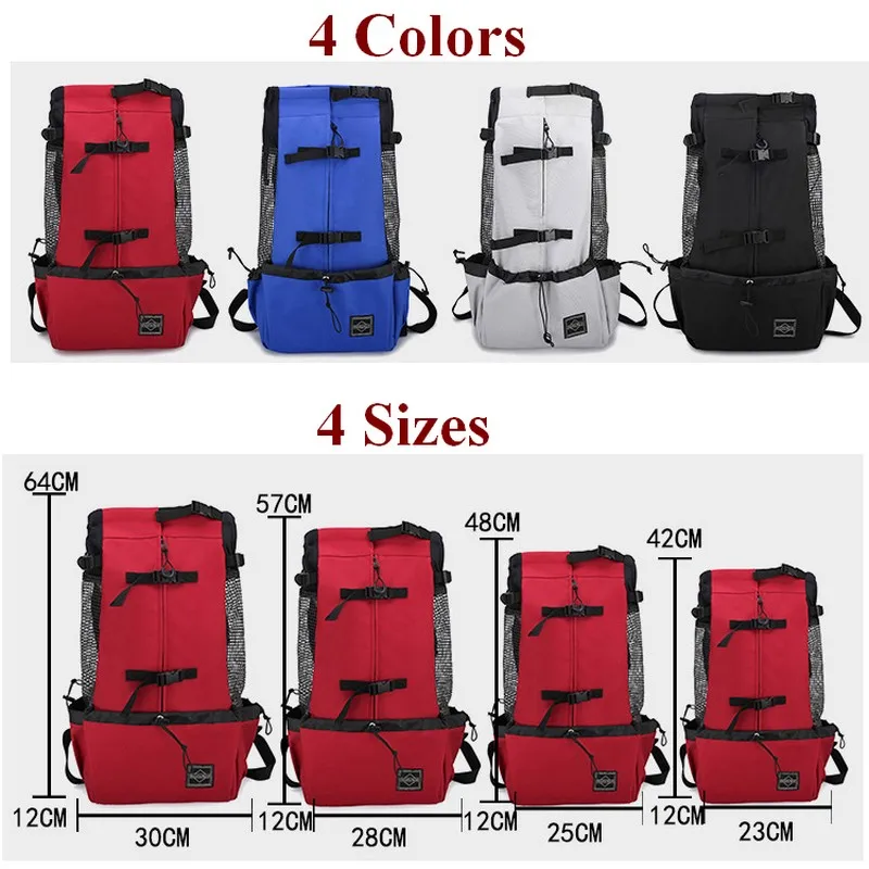 

Pet Dog Carrier Travel Backpack Shoulder Dog Outdoor Bag Ventilation Breathable Bag Bicycle Hiking Outdoor Motorcycle Sport