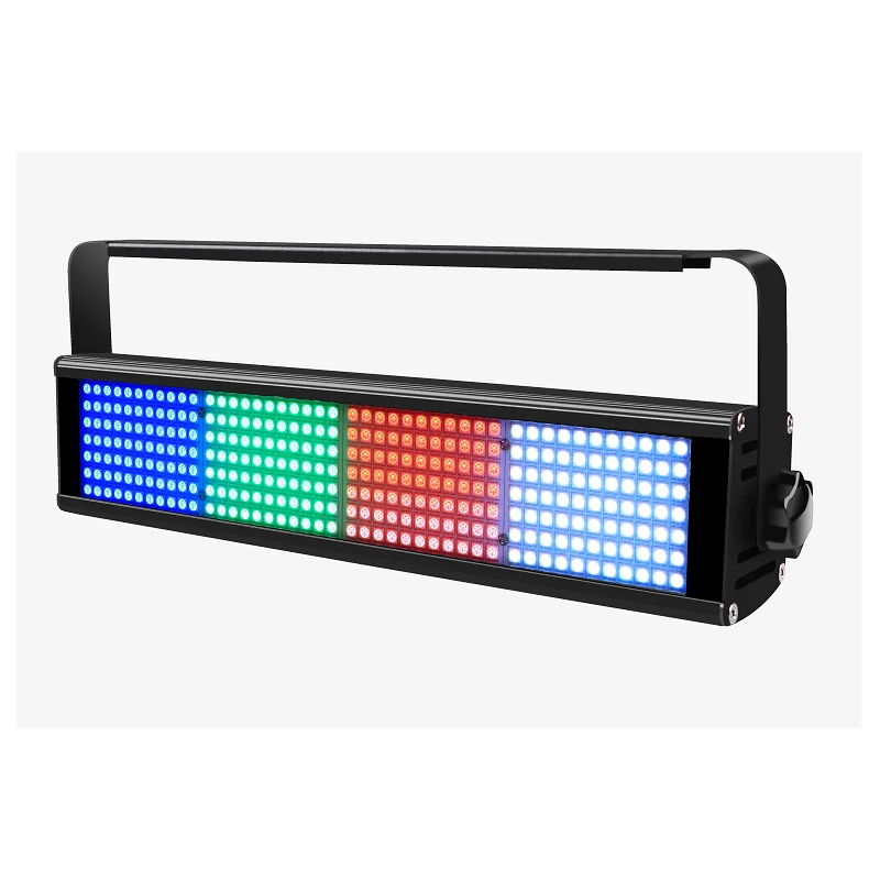 New arrive LED 4-segment RGB strobe light DMX control for dj disco party wedding stage effect light LED flash strobe light