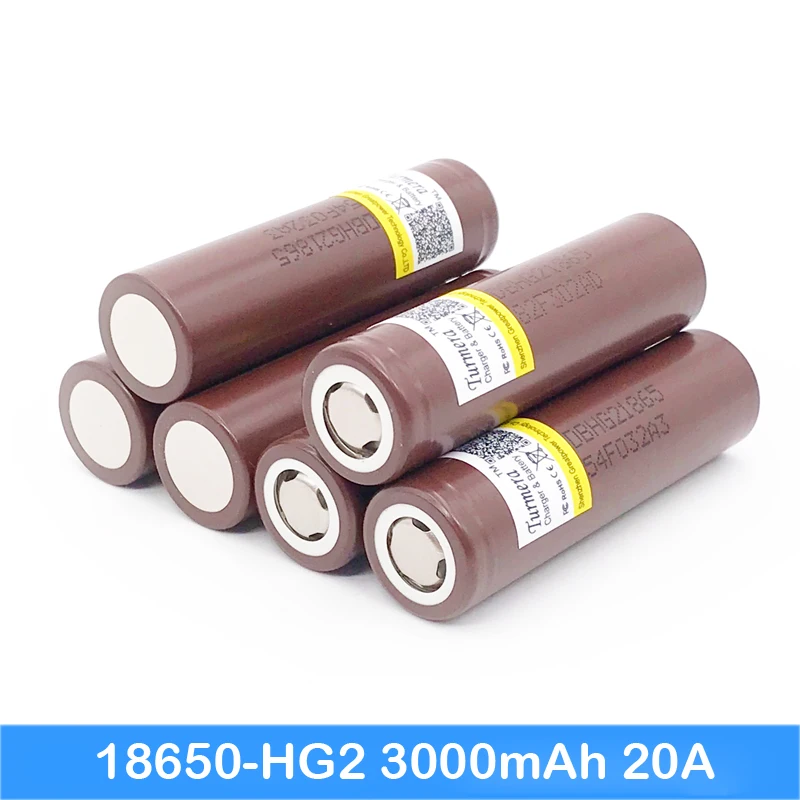 

Battery 3000mah 18650 HG2 20a Mod Battery Batteries for Screwdrivers Turmera 18650 Battery Jun5