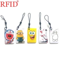 dual chip frequency 13 56mhz 125khz changeable rewritable uid t5577 em4305 rfid card rewrite 0 block keychain access control 1