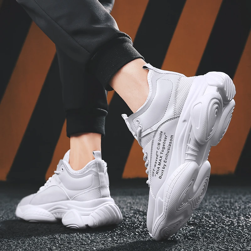

Men Casual Shoes Sneakers Fashion Light Breathable Mens Slip On Sport 39 S For Black Men's Man Leather Causal