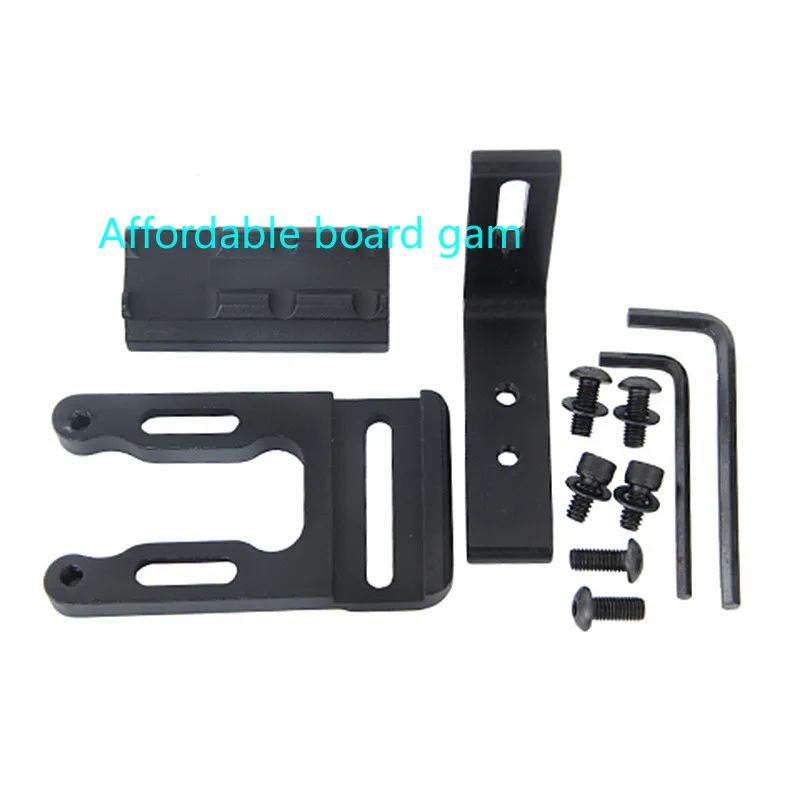 

Bow and arrow bracket Holographic sight laser aiming flashlight aluminum alloy bracket machining Compound recurve bow universal