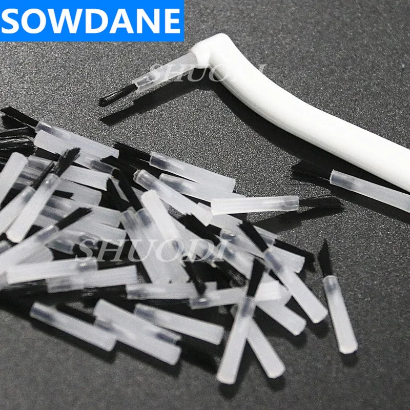 Стоматологическая одноразовая щетка аппликатор наконечник для автоклавируемых