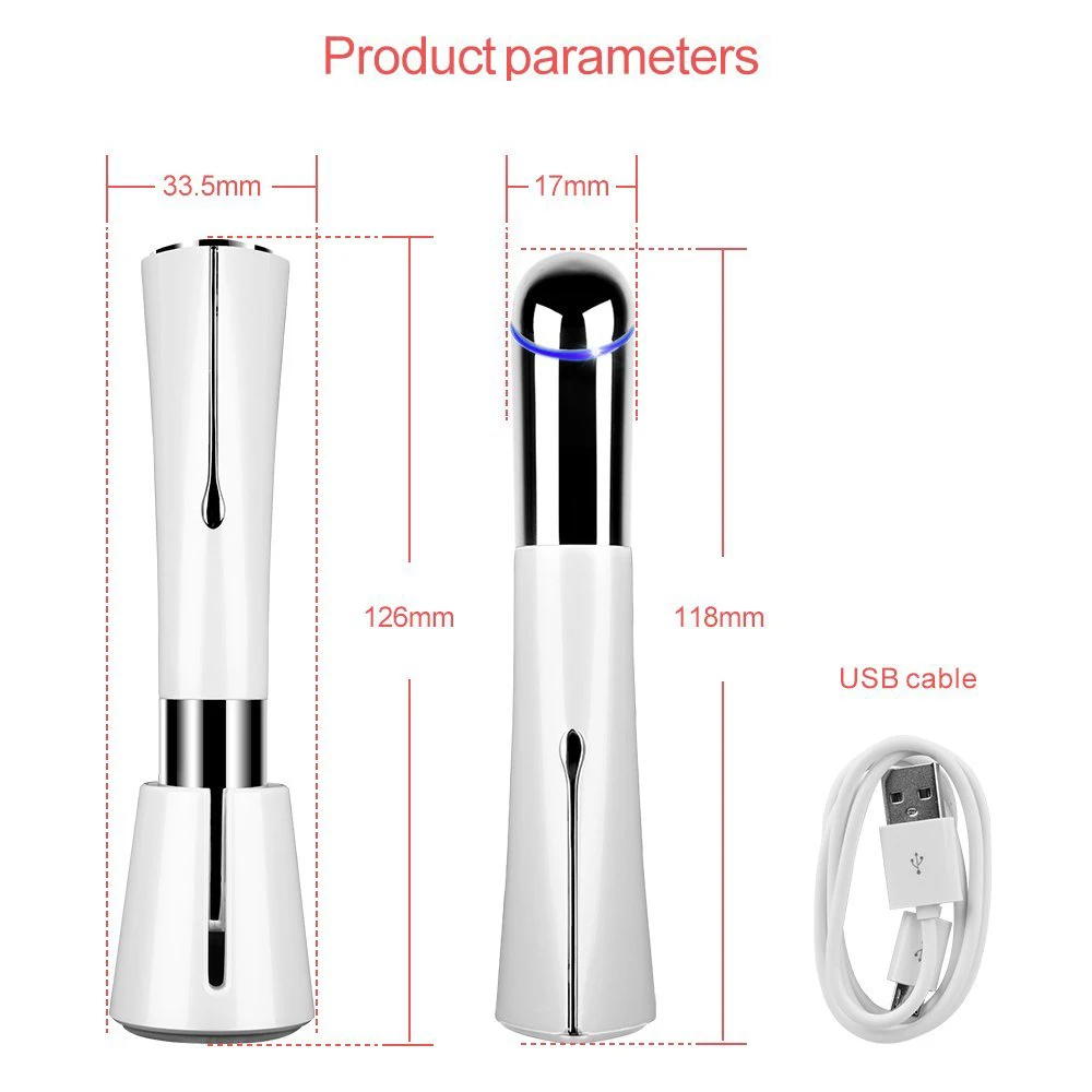 Массажер для глаз в виде ручки Электрический Уход за лицом похудения подтяжка