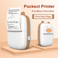 mini thermal printer bluetooth mobile portable photo printer pocket student error problem printer