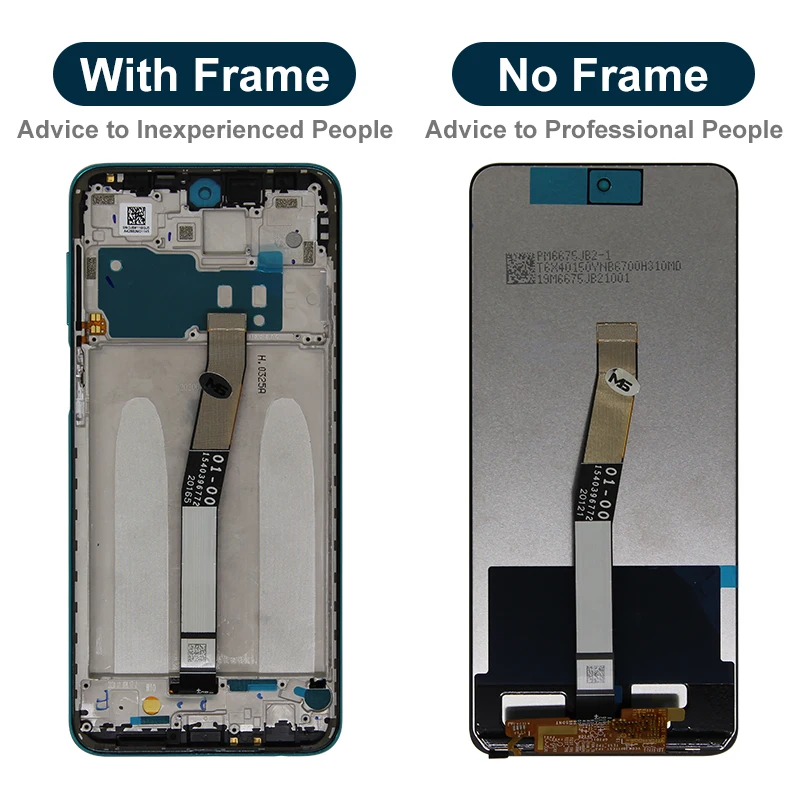 

6.53" Original For Xiaomi Display Redmi Note 9 Pro LCD Touch Screen For Digitizer Redmi Note 9S lcd Replacement Parts