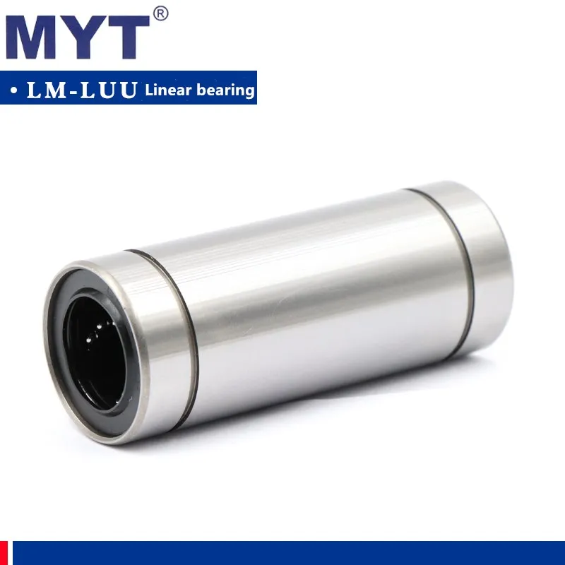 10 шт. MYT высокоточные LM16LUU 16*28*70 мм длинные линейные подшипники 16 ЧПУ втулка