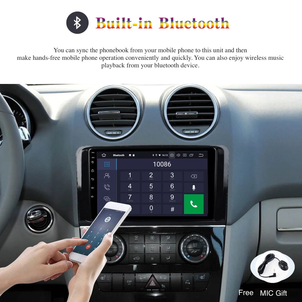 Android 9,0 gps для Mercedes Benz CLASS ML W164 X164 ML350 ML300 GL500 ML320 автомобильный радиоприемник PX6 DSP ips HDMI 4 Гб+ 64 Гб RDS Wi-Fi карта