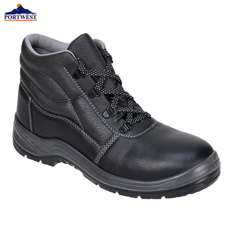 

Portwest Steelite Kumo Boot Steel Toecap Safety Shoes Water resistant Leather Steel Midsole Work Footwear