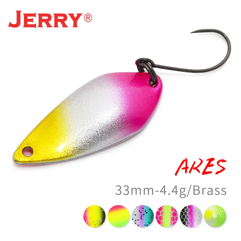 Приманка для ловли форели Jerry Ares с одним крючком 4 г искусственный