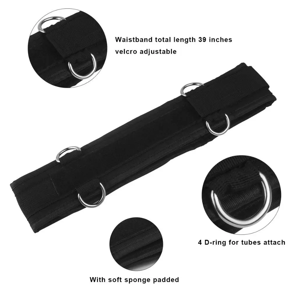 

Fitness Bounce Trainer Pull Rope Basketball Football Running Jump Trainer Resistance Bands Legs Strength Agility Training Strap