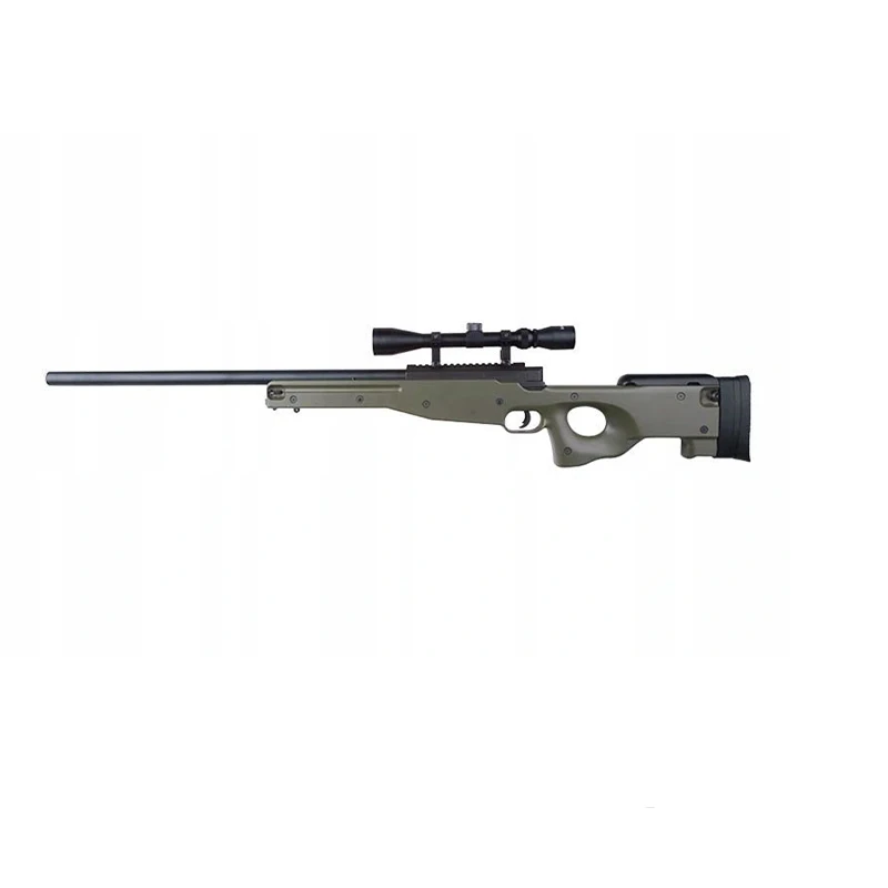

Karabin Snajperski MB01 Z Luneta ,Wearable CO2 Gun,BB Toy Gun, Wall Tin Logo,Classic Decorate Home Metal Wall Sign