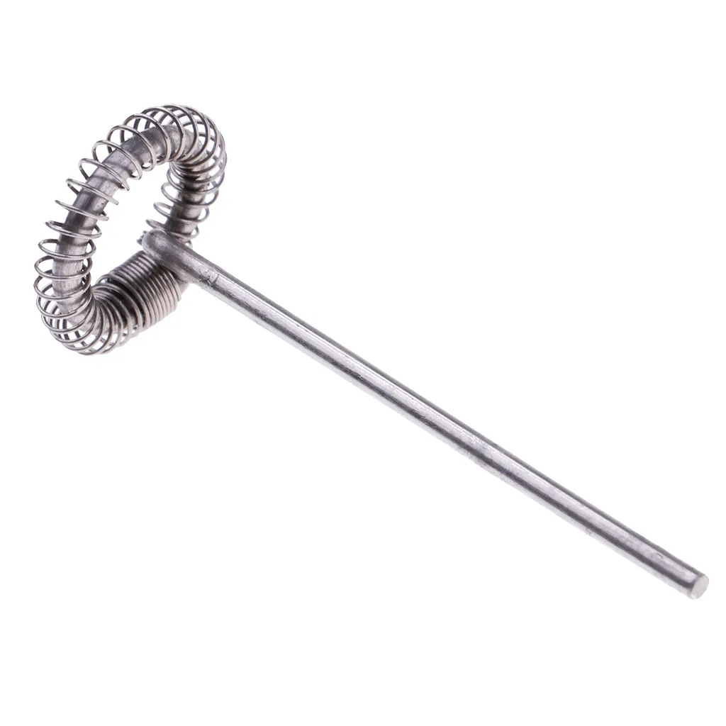 

6cm Silver Metal Oil Paint Mix Drill Shaft Mixing Stirring Rod for Gundam Models