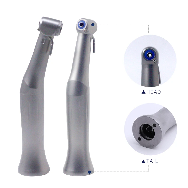 

Dental Equipment Dental Handpiece Dental Low Speed Handpiece 20:1 Reduction Implant Surgery Contra Angle Handpiece For Dentistry