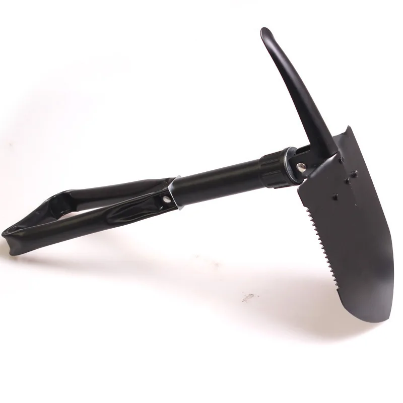 

Большая складная лопата для кемпинга на открытом воздухе многофункциональная Складная Инженерная военная лопата для снега r-1311