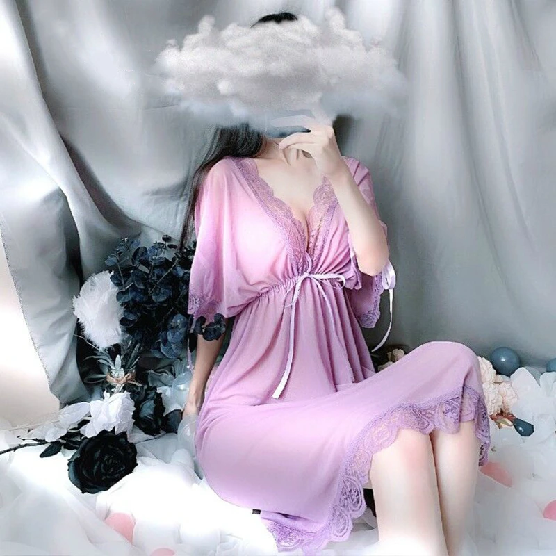 Летнее Сексуальное белье 4 цветов с глубоким V образным вырезом прозрачная сетка