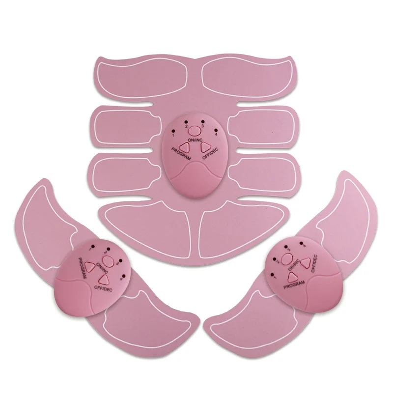 

Smart Electric Buttocks ABS Trainer EMS Muscle Stimulator Abdominal Slimming Arm Leg Massager Fitness Exercise Include Gel