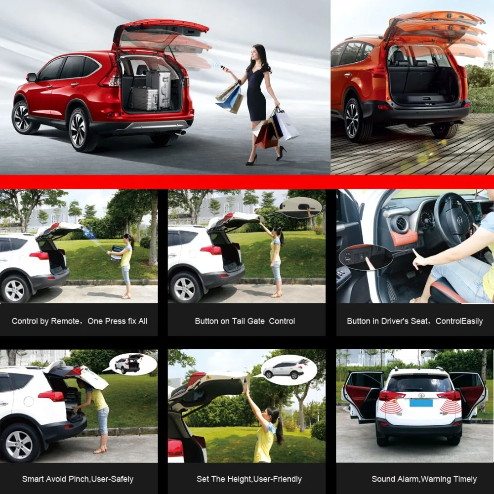 Автомобильный Электрический подъемник задних ворот специально для Audi A6 A6L 2019 с