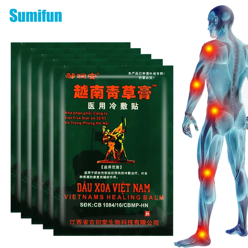 

8/16pcs Vietnam Arthritis Plaster Back Neck Knee Lumbar Ache Joints Orthopedic Pain Relief Patch Herbal Medical Stickers C2357