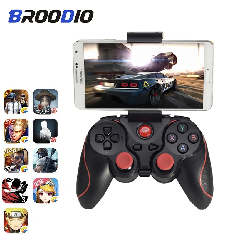 Новинка T3 X3 беспроводной Bluetooth геймпад ПК игровой контроллер Поддержка Bluetooth BT3 для планшетов ТВ коробка держатель Прямая поставка
