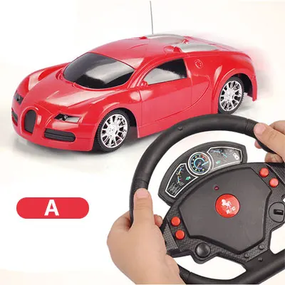 A Беспроводной красный гоночный 1:24 мини RC автомобили Дрифт машина на пульте дистанционного управления игрушки для детей мальчик подарок маленький трюк управляемый автомобиль - Цвет: A