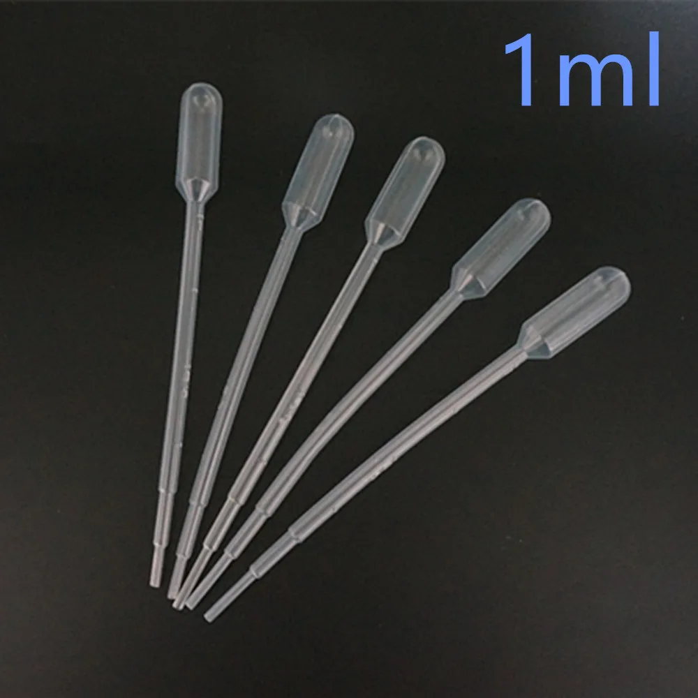 Бесплатная доставка Полиэтиленовая пипетка капельница 0 2 мл/0 5 мл/1 мл/2 мл/3 мл/5