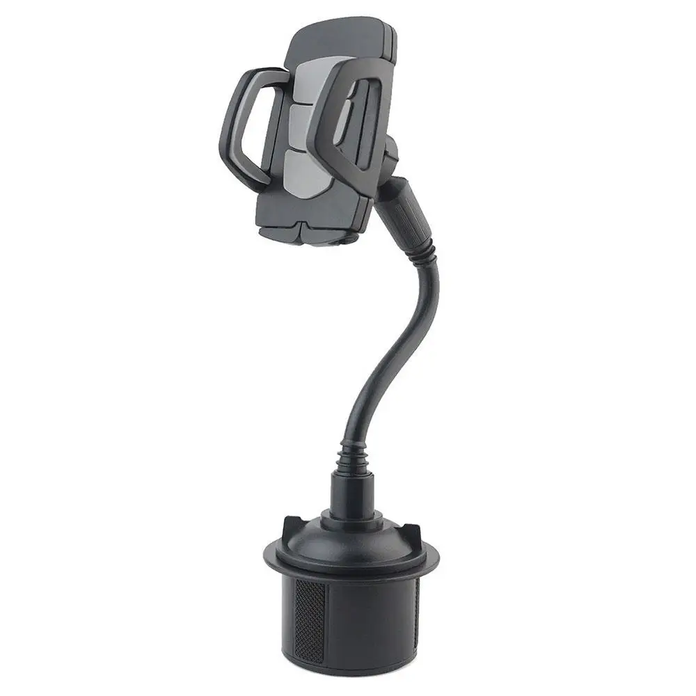 

Vehemo ABS Car Phone Holder Phone Stand Gooseneck Cup 360 Rotation for Cradle Car Cup Bracket Universal Support for Auto