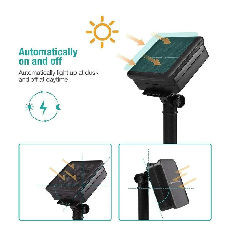

10/20 LED Solar String Lights LED Fairy lights Solar Lamp Christmas Garden Decorations for Home Outdoor LED Garden Solar Light