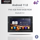 Автомобильный DVD-плеер DSP PX6, Android 11,0, 4 Гб + 64 ГБ, GPS, карта, RDS, Авторадио для PEUGEOT PG 3008 5008, Partner, CITROEN Berlingo 2010-2016