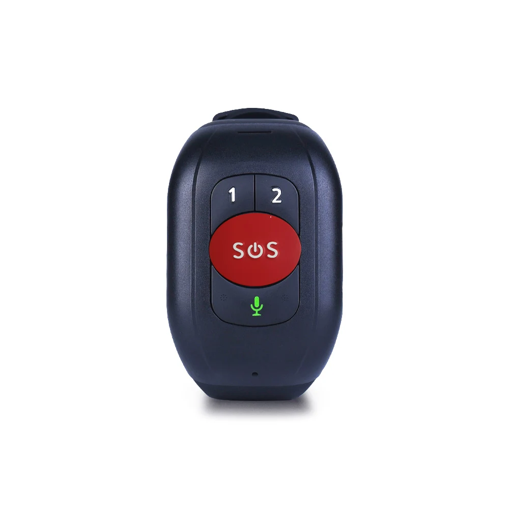 4G LTE /2G GSM браслет для пожилых людей с экстренной сигнализацией GPS отслеживание