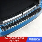 Автомобильный бампер, задний багажник, защитная накладка, наклейка для Mini Cooper S JCW One F54 F55 F56 F60, автомобильные аксессуары