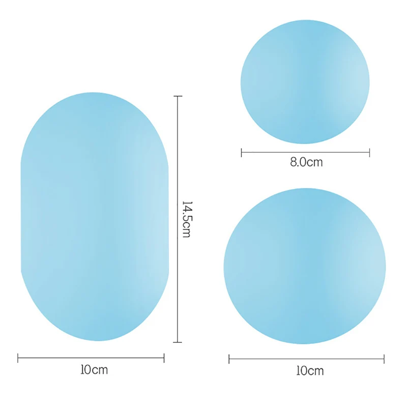 Автомобильная Антибликовая пленка для зеркала заднего вида 2 шт./компл. |