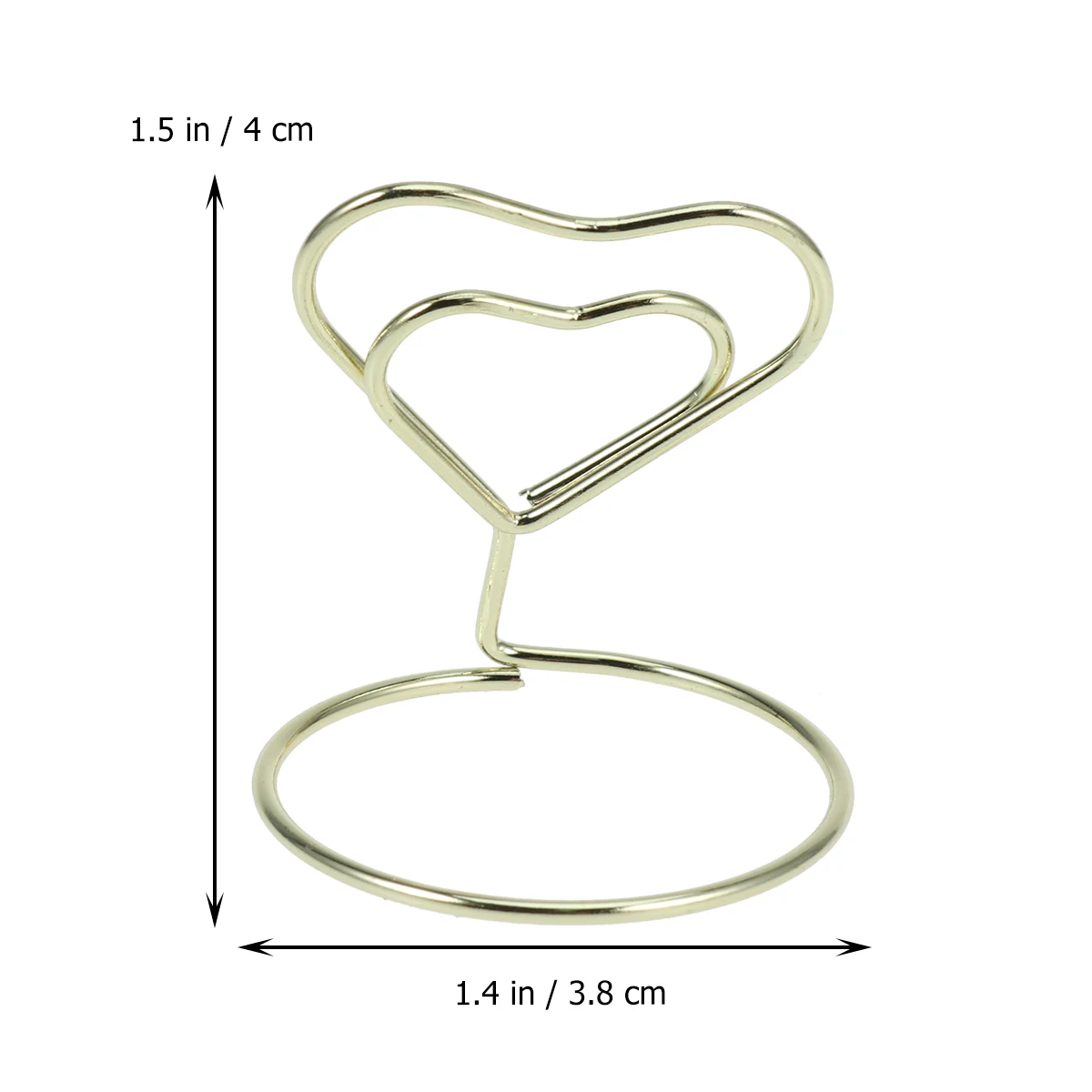 20 шт. декоративные держатели для карт в форме сердца милые банкетов и столов с