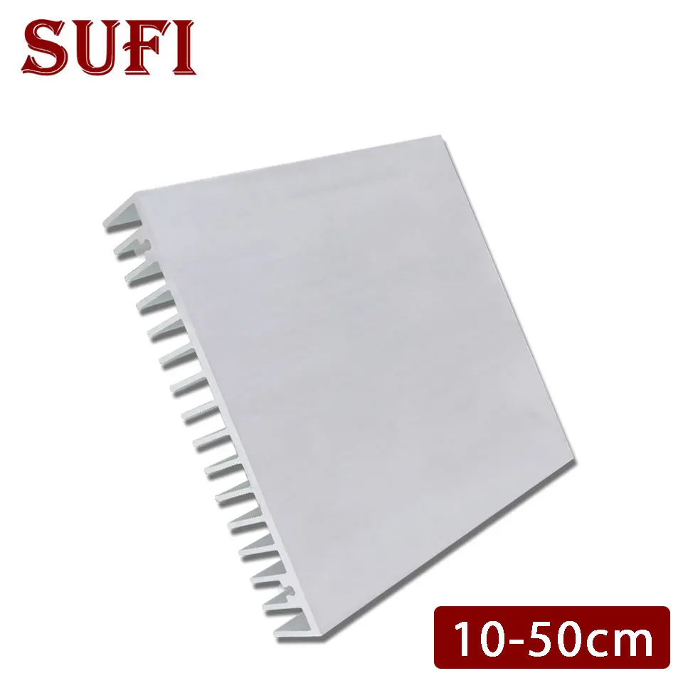 Светодиодный радиатор алюминиевый профиль высокой мощности 10 см 30 40 50 тип сетки