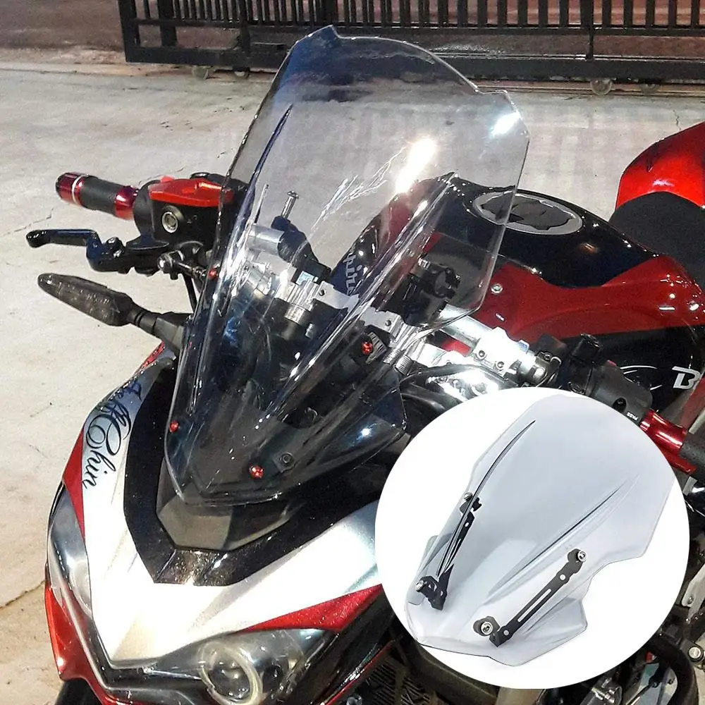 Ветровое стекло для Kawasaki Z900 ветровой экран с регулируемым кронштейном