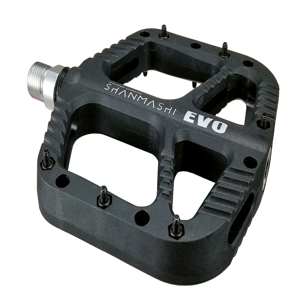 

Mountain Horses EVO Mountain Bike Bicycle Pedal Nylon Pedal Downhill Car Wide and Comfortable Non-slip Pedal Outdoor Riding Acce