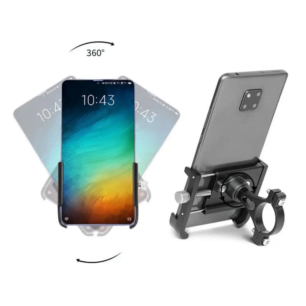 

Вращающийся держатель для телефона на руль из алюминиевого сплава