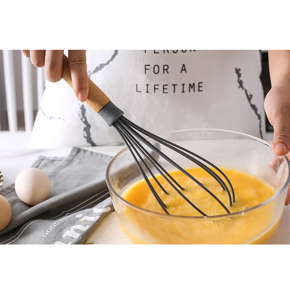 2шт Нержавеющая сталь яйцо Beater Практичный Прочный смеситель для компонентов