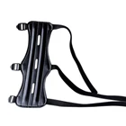 Защита рук для мужчин и женщин эластичный регулируемый предплечье Профессиональный ремешок из искусственной кожи легкая защита Защитное снаряжение для стрельбы из лука