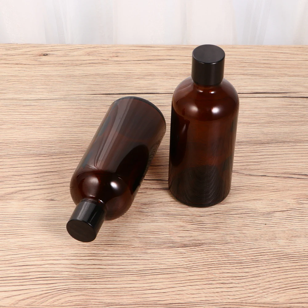 

10pcs Empty Makeup Containers Subpackage Bottles Refillable Essential Oil Containers Cosmetics Glass Bottles 100ml