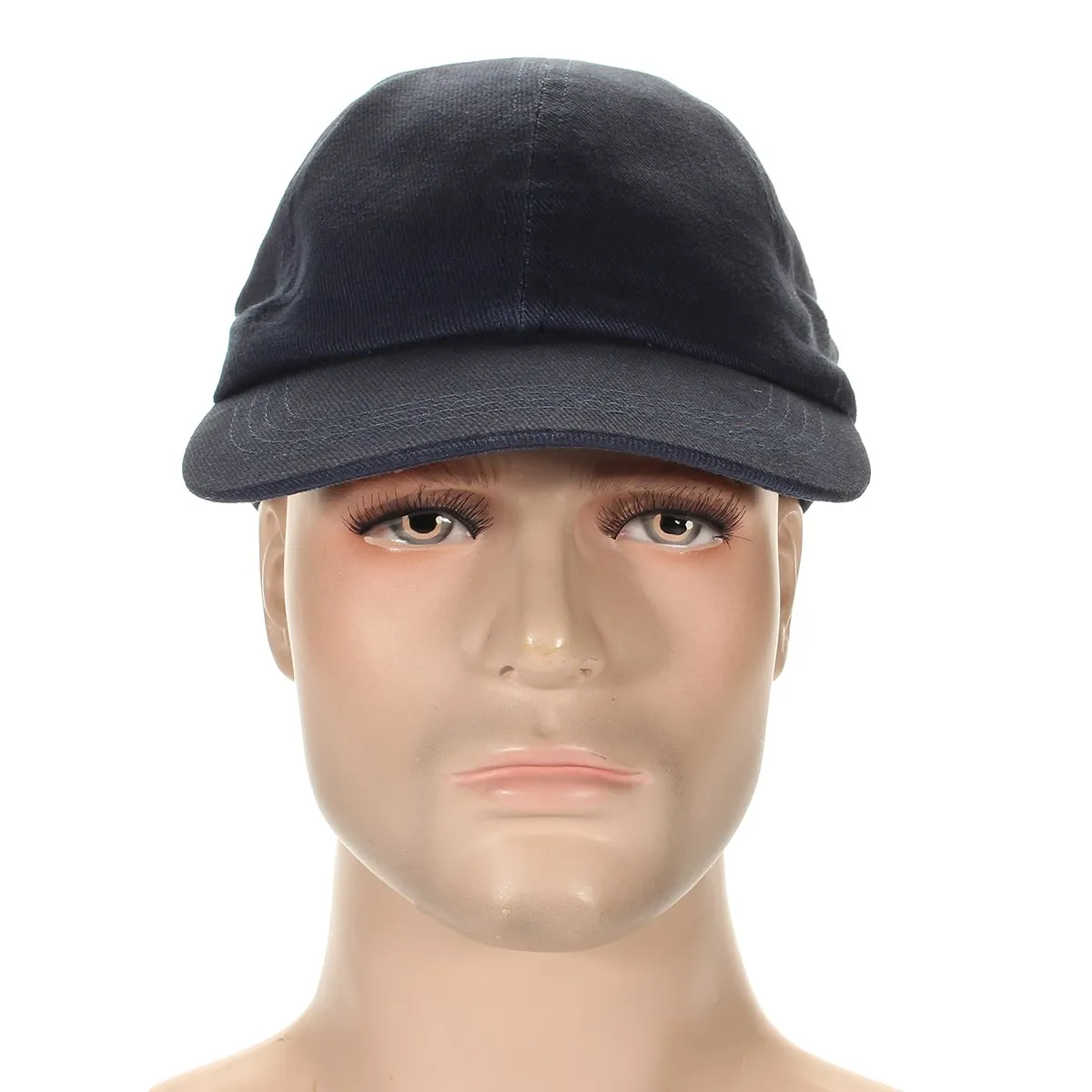 Синие бейсбольные кепки-легкая Защитная твердая шляпа защитные кепки для головы